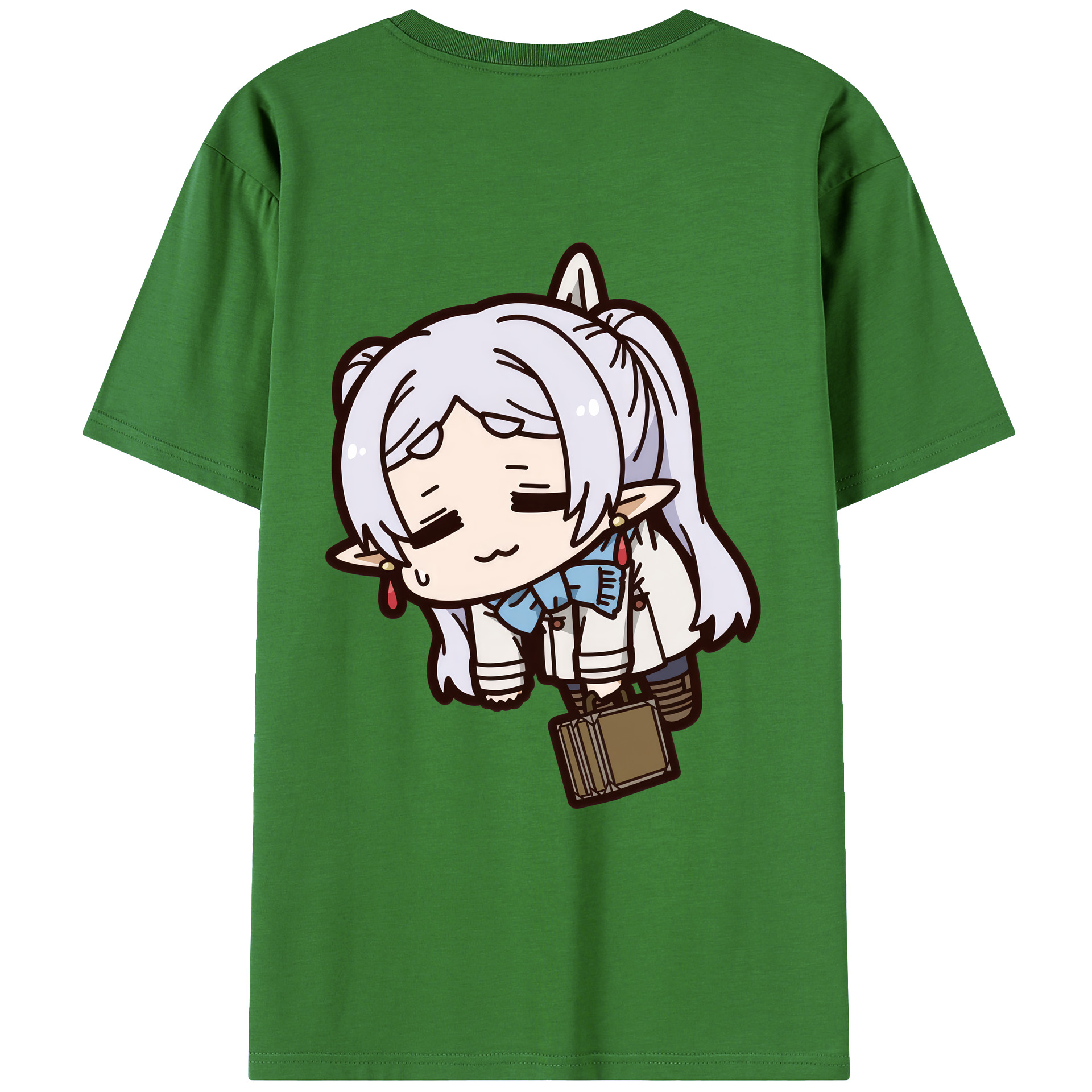 （画像用） 葬送のフリーレン Frieren レディース半袖Tシャツ(バックプリント)